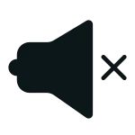 Mute SVG Icon